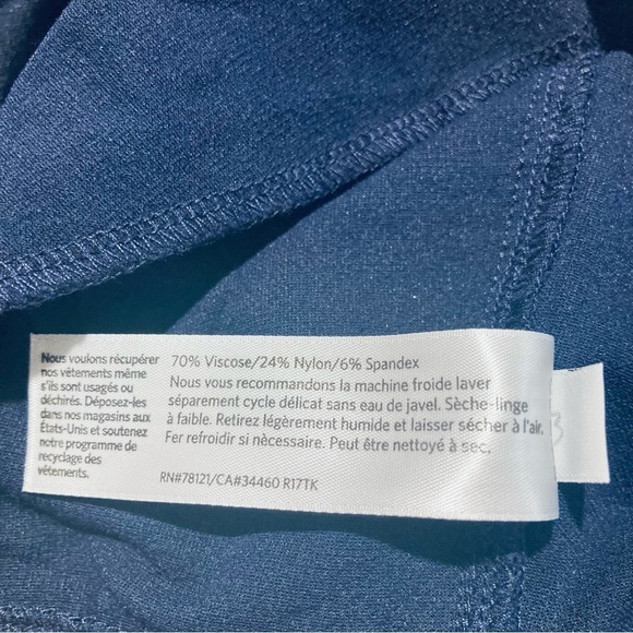 EILEEN FISHER SZ PL Wide Leg Elastic Waist Band Pull  On Palazzo Pants Trousers - Picture 6 of 8